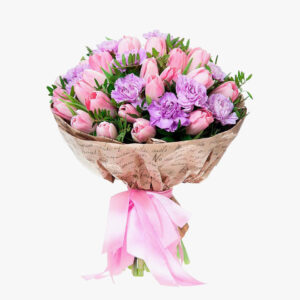 Crimson & Dusty Rose