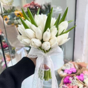 Classic Tulip Bridal Bouquet